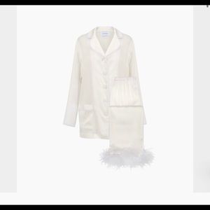 The SLEEPER party pajama set with feathers